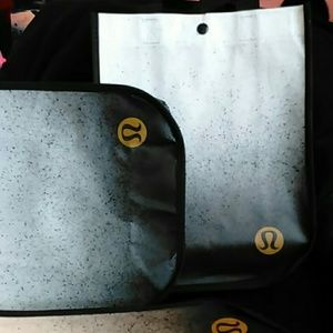 LULULEMON GOLD LABEL REUSEABLE BAGS
